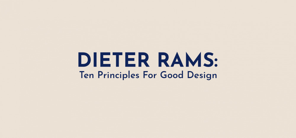 Ten Principles Of Good Design