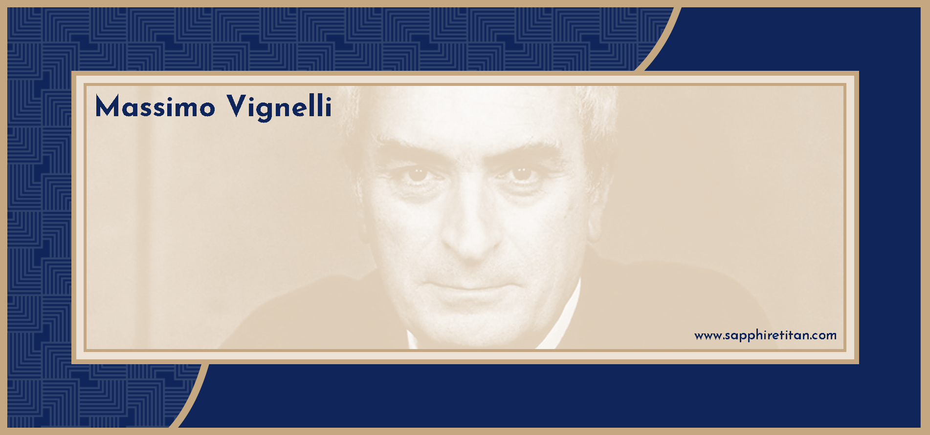 Friday Feature – 11/06/2021 – Massimo Vignelli