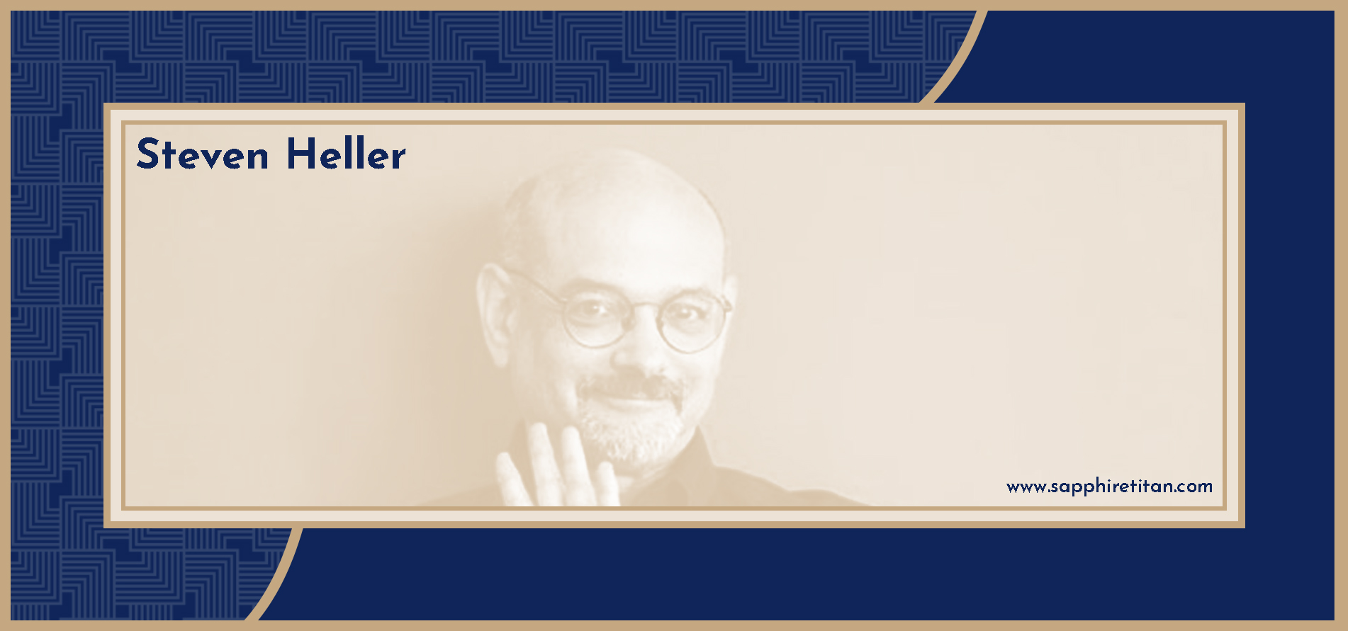 Friday Feature – 23/07/2021 – Steven Heller