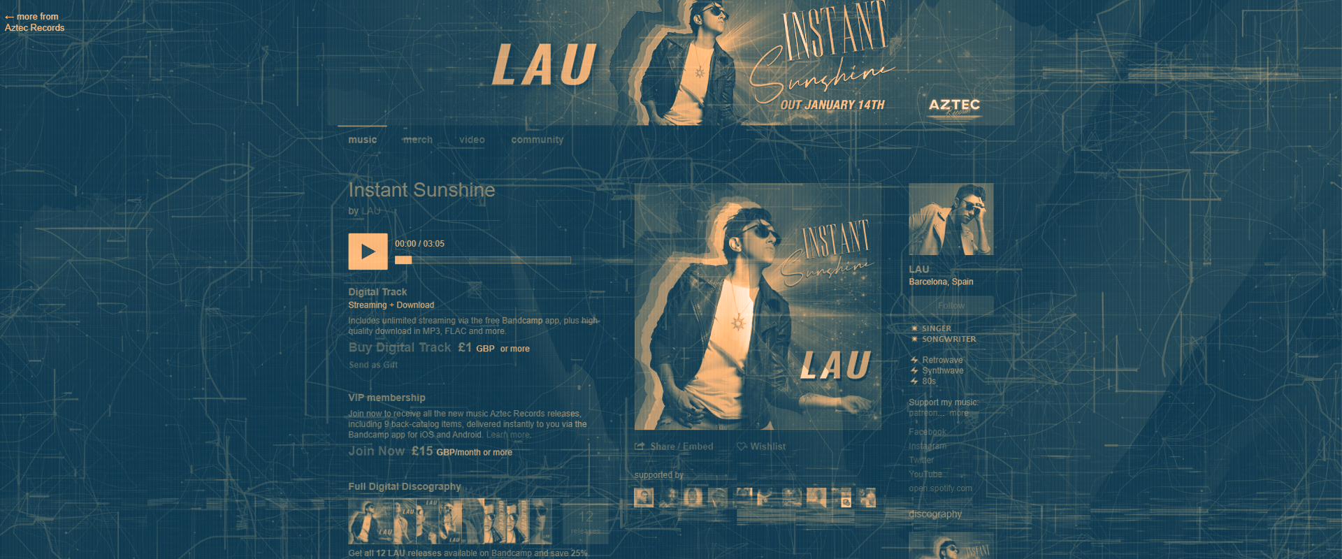 Monday Music – 21/02/2022 – Instant Sunshine