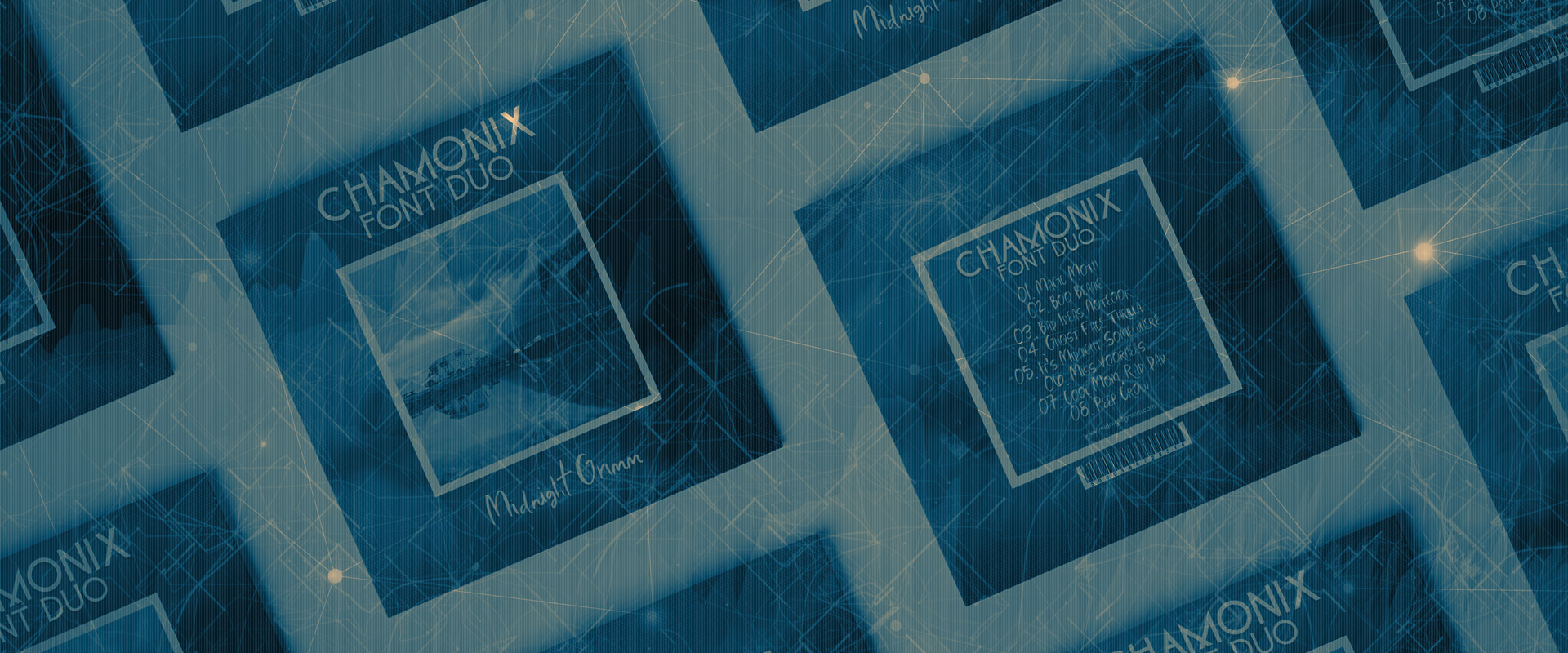 Chamonix Font Duo by Midnight Grim